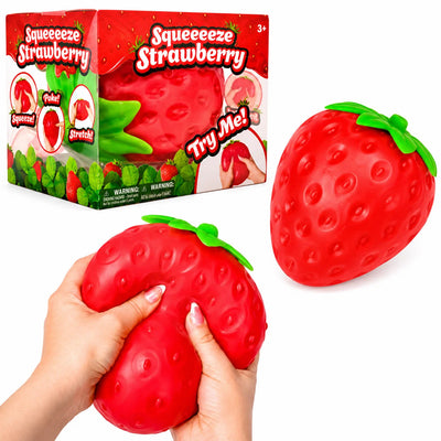 Giant Squishy Strawberry