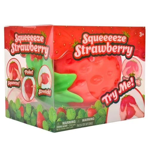 Giant Squishy Strawberry