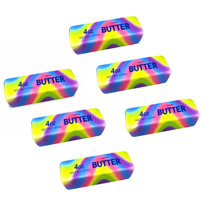 Slow Rise Rainbow Butter Stick Squishy 5.1 Inches