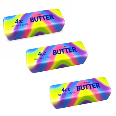 Slow Rise Rainbow Butter Stick Squishy 5.1 Inches